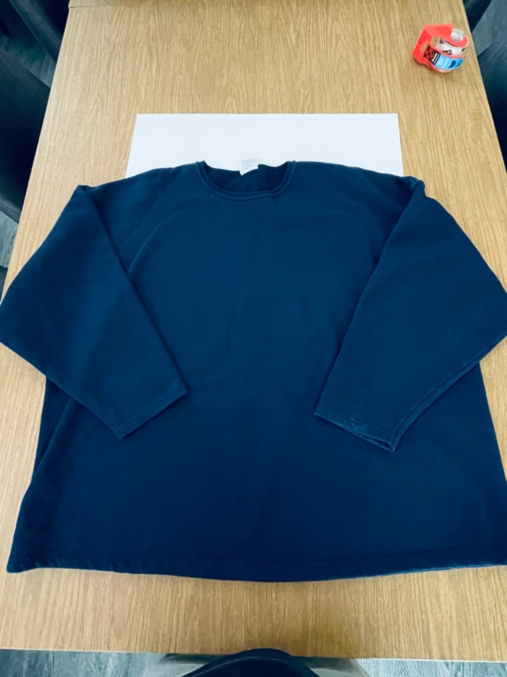 Jerzees Navy Blue Crewneck Sweatshirt